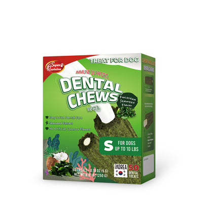 Fucoidan Chew, Immune Support, Dental Care Dog Treats (Available in S/M/L)